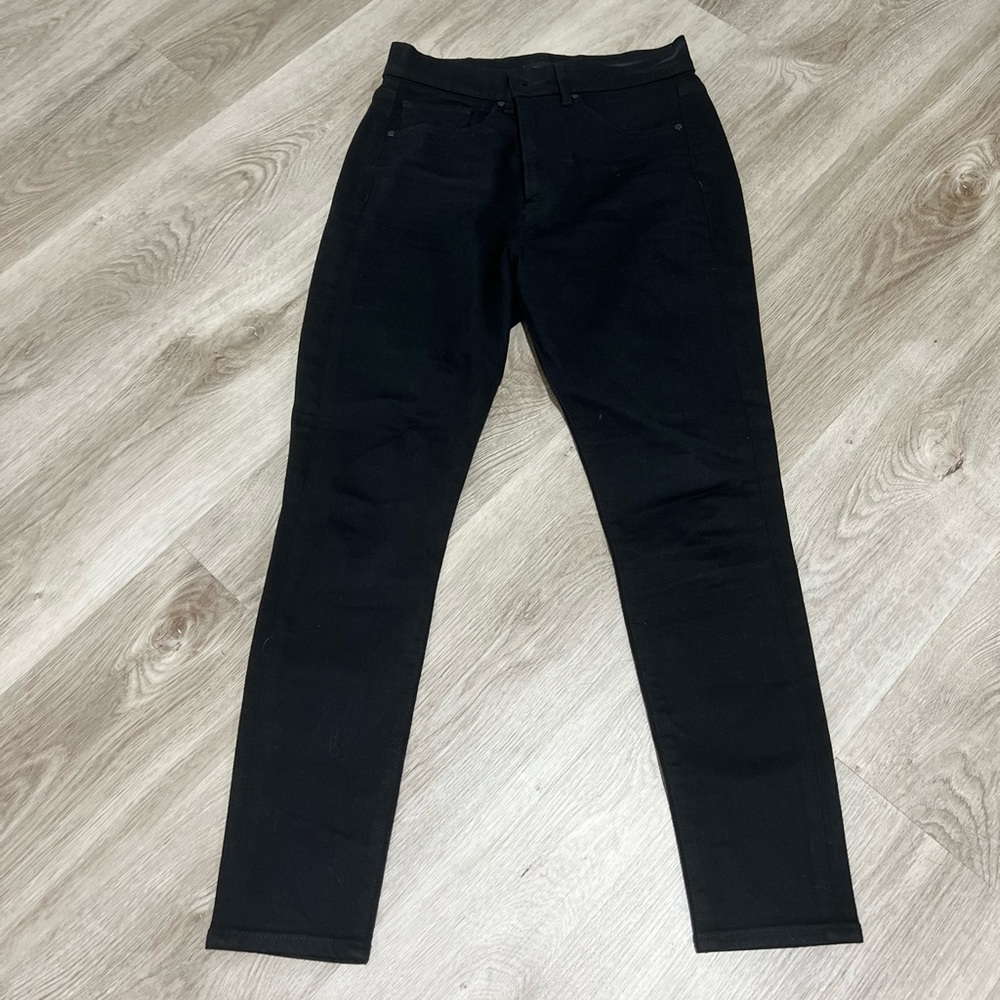 Express black high rise jeans